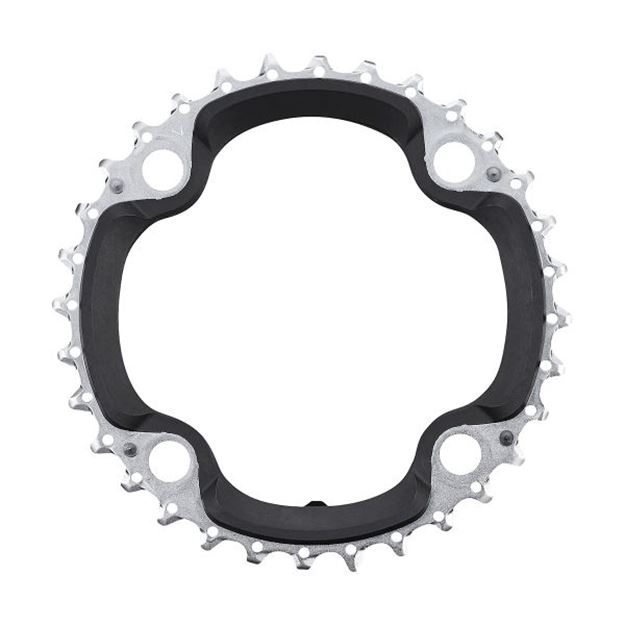 Picture of SHIMANO DEORE XT FC-M770 9 SPEED MIDDLE CHAINRING 4 BOLT 104